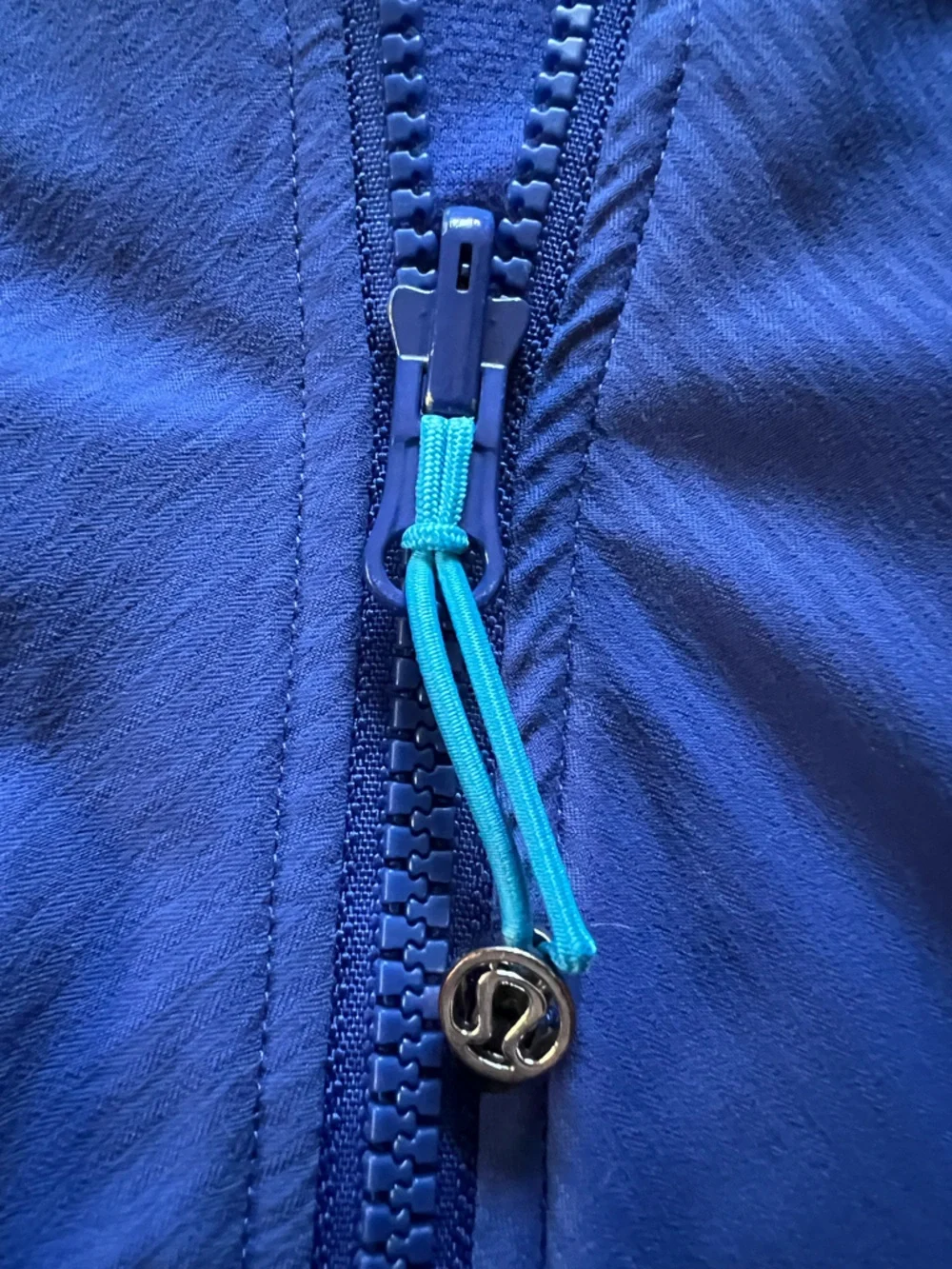 lululemon athletica Royal Blue Hooded Zip Reversible‎ Lightweight Jacket